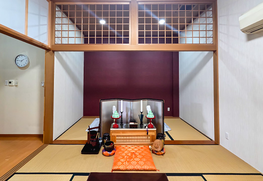 写真：安置室・控え室